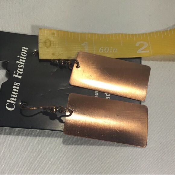 Rectangular Dangle Earrings (UC3) - Picture 6 of 6